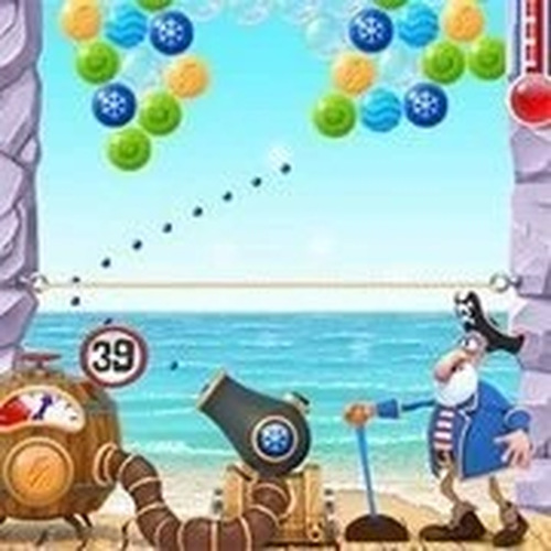 Bubble Shooter Archibald the Pirate Puzzle Game