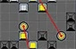 Reflection Path Light Puzzle