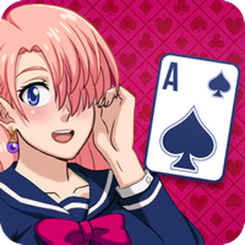 Solitaire Manga Girls Online Card Game