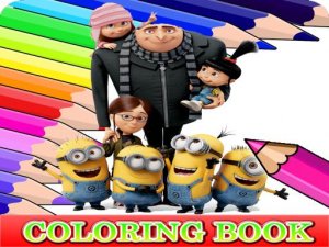 Despicable Me Coloring Book Online