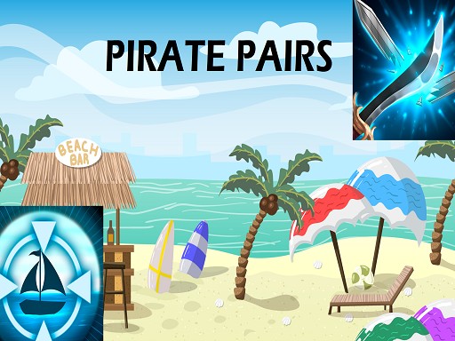 Pirate Pairs Memory Puzzle Game Online