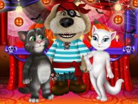 Tom and Angela Halloween Dress Up