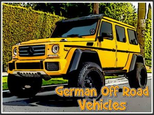 German Off Road Vehicles Puzzle Game