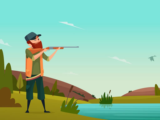 Shooting Hunters Match 3 Puzzle Game