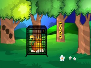 Rescue The Golden Cat Online Puzzle Game