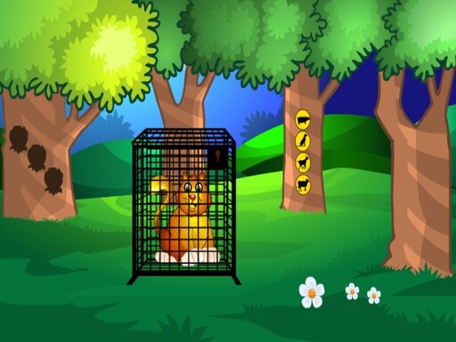 Rescue The Golden Cat Online Puzzle Game