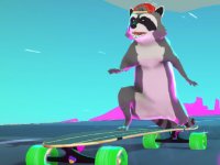 Tanuki Sunset Arcade Racing