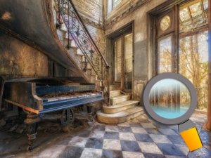Abandoned Room Hidden Numbers Puzzle Game