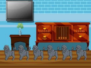 Blue Villa Escape Puzzle Game