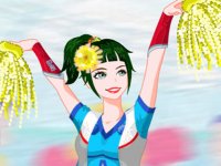 Cheerleader Dress Up Game