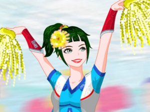 Cheerleader Dress Up Online Game