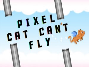 Pixel Cat Cant Fly Online Game