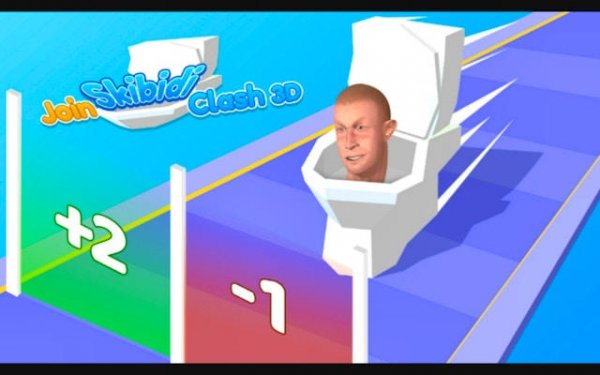 Join Skibidi Clash 3D: Fun Counting Puzzle Online Game