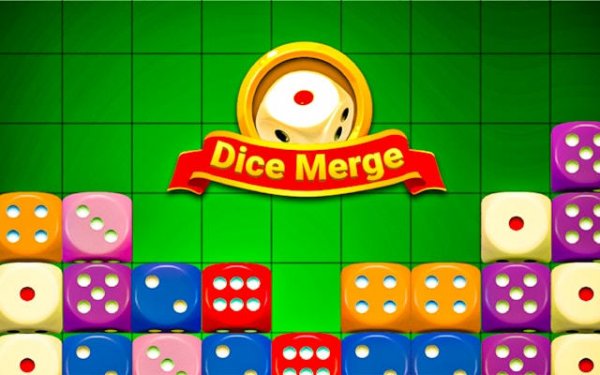 Dice Merge Puzzle: Number Match & Merge