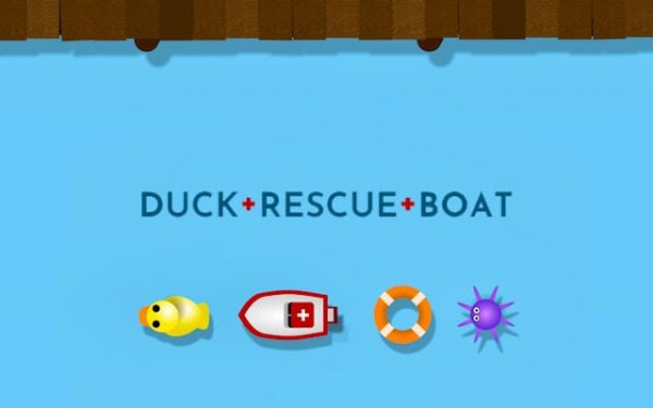 Duck Rescue Boat - Ocean Survival Game Online