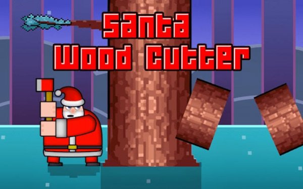 Santa Wood Cutter - Online Arcade Game