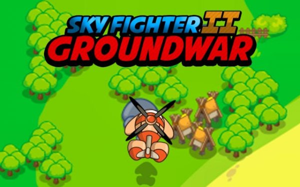 Sky Fighter 2 Groundwar: Vertical Precision Fighter Online Game