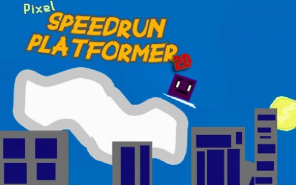 Speed-Run Platformer 2D: Timed Challenge Online Game