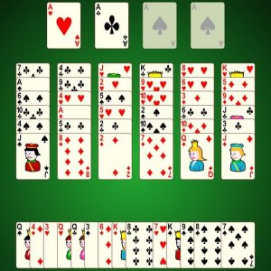 Garden of Flowers Solitaire Puzzle Game