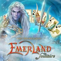 Tri Peaks Emerland Solitaire Puzzle