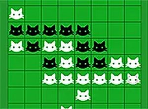 Feline Reversi Board Game